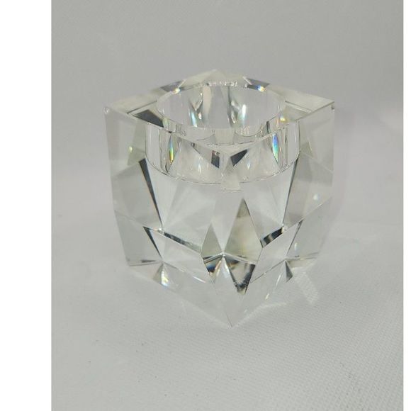 Rosenthal Lead Crystal Regency Tea Light Candle Holder - Picture 8 of 8